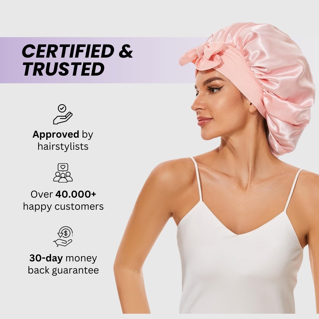 Avenzo Silq™ Bonnet - Nº04 Rose Blush