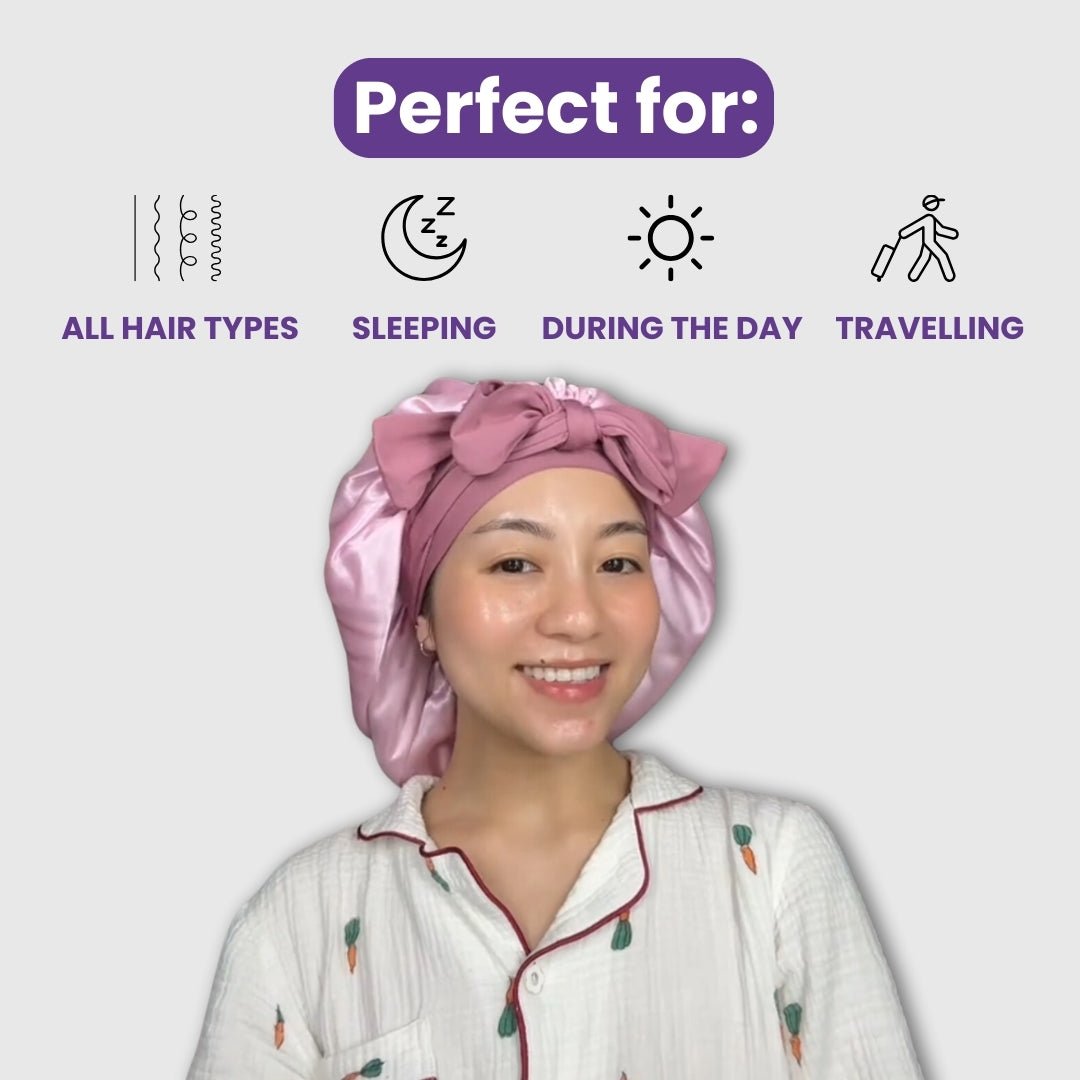 Avenzo Silq™ Bonnet - Nº04 Rose Blush
